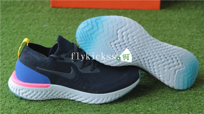 Nike Epic React Flyknit Racer Blue Navy